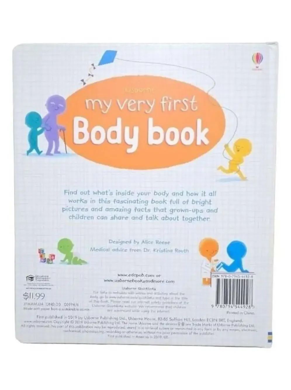Usborne My Very First Body Book by Matthew Oldham